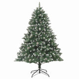 Albero di Natale artificiale con 300 LED Verde 180 cm