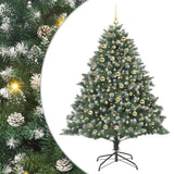 Albero di Natale artificiale con 300 LED Verde 180 cm
