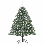 Albero di Natale artificiale con 300 LED Verde 180 cm