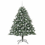 Albero di Natale artificiale con 300 LED Verde 180 cm