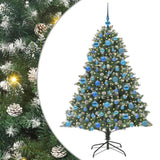 Albero di Natale artificiale con 300 LED Verde 180 cm