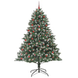 Albero di Natale artificiale con 300 LED Verde 210 cm
