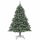 Albero di Natale artificiale con 300 LED Verde 240 cm