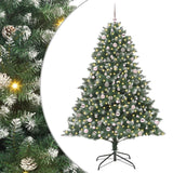 Albero di Natale artificiale con 300 LED Verde 240 cm