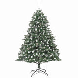 Albero di Natale artificiale con 300 LED Verde 240 cm