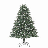 Albero di Natale artificiale con 300 LED Verde 240 cm