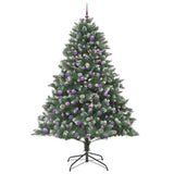 Albero di Natale artificiale con 300 LED Verde 240 cm