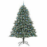 Albero di Natale artificiale con 300 LED Verde 240 cm
