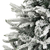 Albero di Natale artificiale preilluminato con set di palline