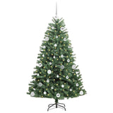 Albero di Natale Artificiale con Rami Pieghevoli Verde 150 cm