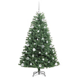 Albero di Natale Artificiale con Rami Pieghevoli Verde 150 cm