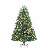 Albero di Natale Artificiale con Rami Pieghevoli Verde 180 cm