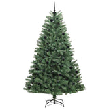 Albero di Natale Artificiale con Rami Pieghevoli Verde 240 cm