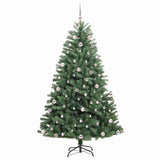 Albero di Natale Artificiale con Rami Pieghevoli Verde 240 cm