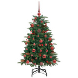 Albero di Natale artificiale con 150 LED Verde 120 cm