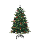 Albero di Natale artificiale con 150 LED Verde 120 cm
