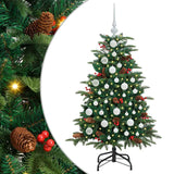 Albero di Natale artificiale con 150 LED Verde 120 cm