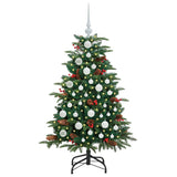 Albero di Natale artificiale con 150 LED Verde 120 cm