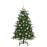 Albero di Natale artificiale con 150 LED Verde 120 cm