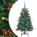 Albero di Natale artificiale con 150 LED Verde 120 cm