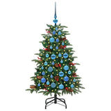 Albero di Natale artificiale con 150 LED Verde 120 cm
