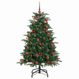 Albero di Natale artificiale con 150 LED Verde 150 cm