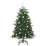 Albero di Natale artificiale con 150 LED Verde 150 cm