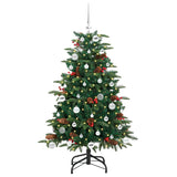 Albero di Natale artificiale con 150 LED Verde 150 cm