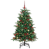 Albero di Natale artificiale con 150 LED Verde 150 cm