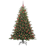 Albero di Natale artificiale con 300 LED Verde 180 cm