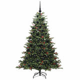 Albero di Natale artificiale con 300 LED Verde 180 cm