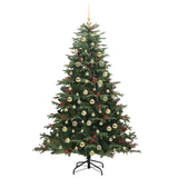 Albero di Natale artificiale con 300 LED Verde 180 cm