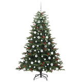 Albero di Natale artificiale con 300 LED Verde 180 cm