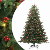 Albero di Natale artificiale con 300 LED Verde 210 cm