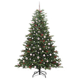 Albero di Natale artificiale con 300 LED Verde 210 cm