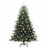 Albero di Natale artificiale con 300 LED Verde 210 cm