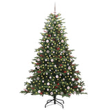 Albero di Natale artificiale con 300 LED Verde 240 cm