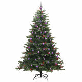 Albero di Natale artificiale con 300 LED Verde 240 cm