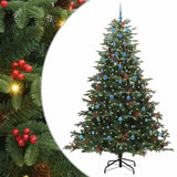 Albero di Natale artificiale con 300 LED Verde 240 cm