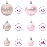 Albero di Natale Artificiale con Rami Pieghevoli 120 cm