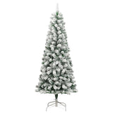 Albero di Natale Artificiale con Rami Pieghevoli 210 cm
