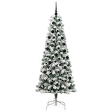 Albero di Natale Artificiale con Rami Pieghevoli 210 cm