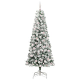 Albero di Natale Artificiale con Rami Pieghevoli 210 cm