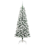 Albero di Natale Artificiale con Rami Pieghevoli 210 cm