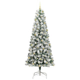 Albero di Natale Artificiale con Rami Pieghevoli 240 cm