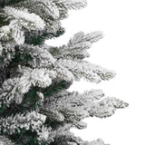 Albero di Natale Artificiale con Rami Pieghevoli Bianco 150 cm