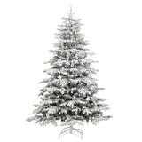 Albero di Natale Artificiale con Rami Pieghevoli Bianco 240 cm
