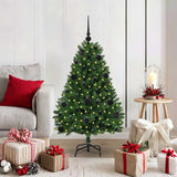 Albero di Natale artificiale Verde 120 cm PVC e Metallo