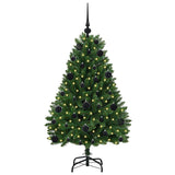 Albero di Natale artificiale Verde 120 cm PVC e Metallo