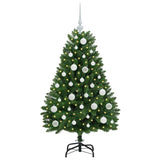 Albero di Natale artificiale Verde 120 cm PVC e Metallo